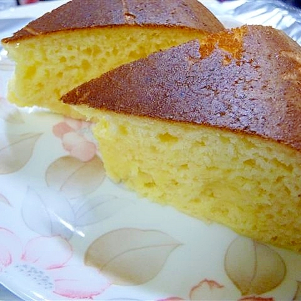 炊飯器でもちもちケーキ 炊飯器でもちもちケーキ